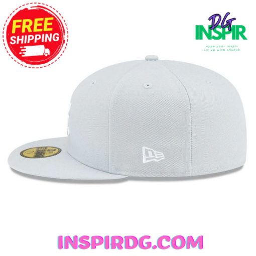 New Era X Daily Paper Gray 59FIFTY Fitted Cap
