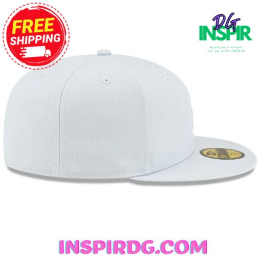 New Era X Daily Paper Gray 59FIFTY Fitted Cap