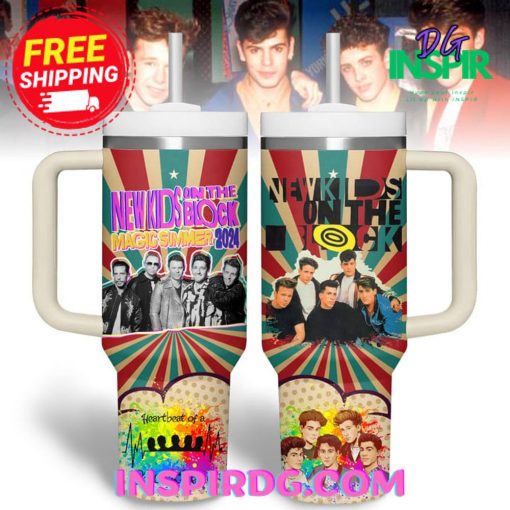 New Kids On The Block Magic Summer 2024 Stanley Tumbler