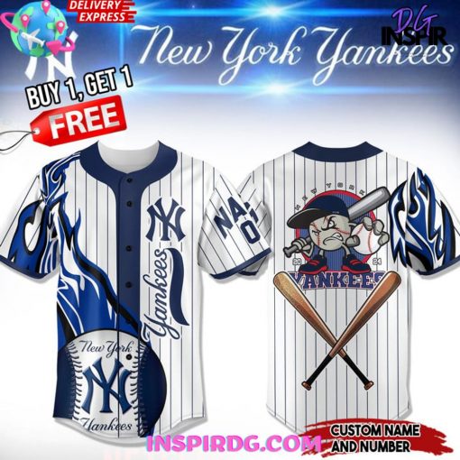 New York Yankees MLB Personalized Baseball Jersey