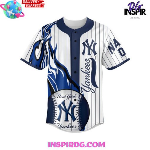 New York Yankees MLB Personalized Baseball Jersey