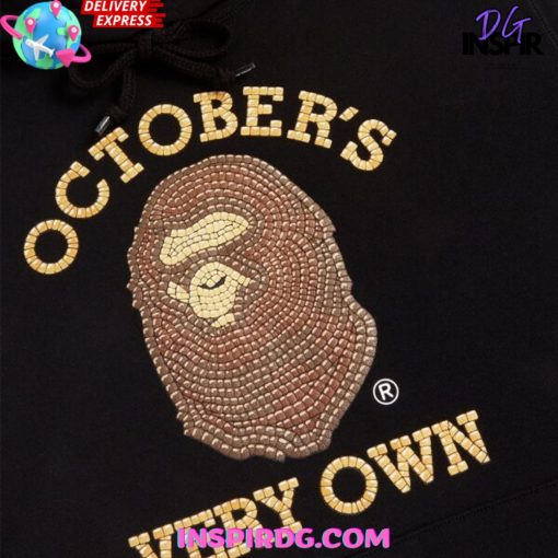 OVO x Bape Subway Tile Hoodie