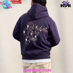October’s Very Own Bling Purple Hoodie