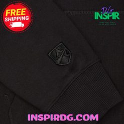 TRAPSTAR X AVIREX HOODIE BLACK