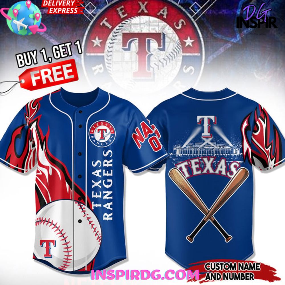 Personalized texas rangers jersey on sale