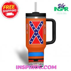 The Dukes Of Hazzard General Lee STANLEY Tumbler 40z