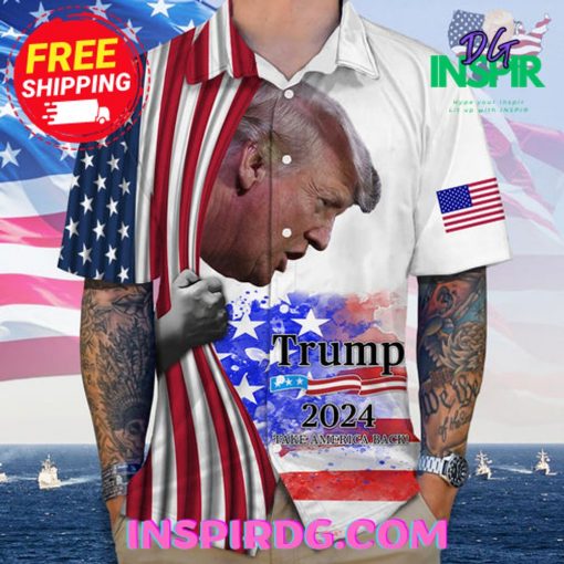 Trump 2024 Save America Again Hawaii Shirt