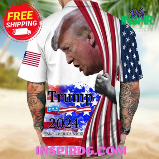 Trump 2024 Save America Again Hawaii Shirt