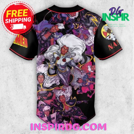 The X-Men Storm Custom Baseball Jersey