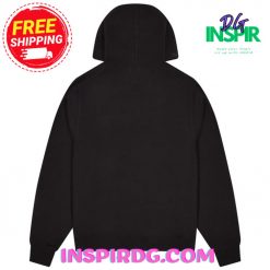 TRAPSTAR X AVIREX HOODIE BLACK