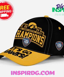 2024 NCAA Womens Basketball National Champions Lets Go Hawks Cap