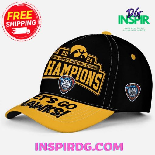 2024 NCAA Women’s Basketball National Champions Let’s Go Hawks Cap