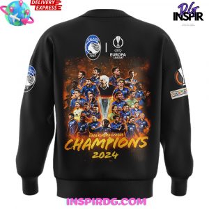 Atalanta BC UEFA Europa League Champions 2024 Hoodie TShirt Polo