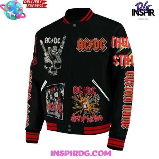 AC/DC The Power Up Tour Limited Edition Baseball Jacket