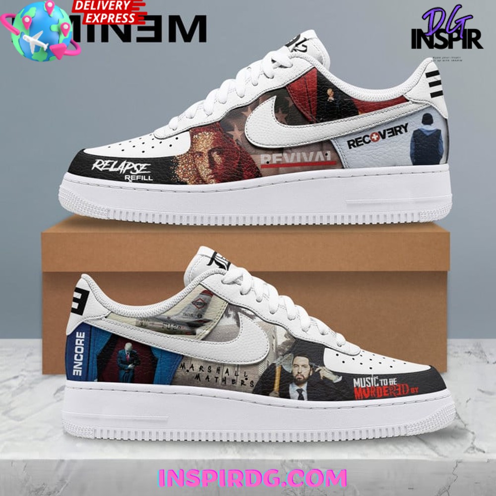 All Album Eminem Limited Edition Air Force 1 InspirDG