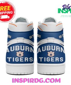 Auburn Tiger War Eagle Blue Air Jordan 1 High Top