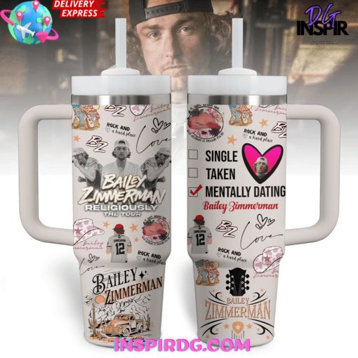 Bailey Zimmerman Religiously Tour Stanley Tumbler