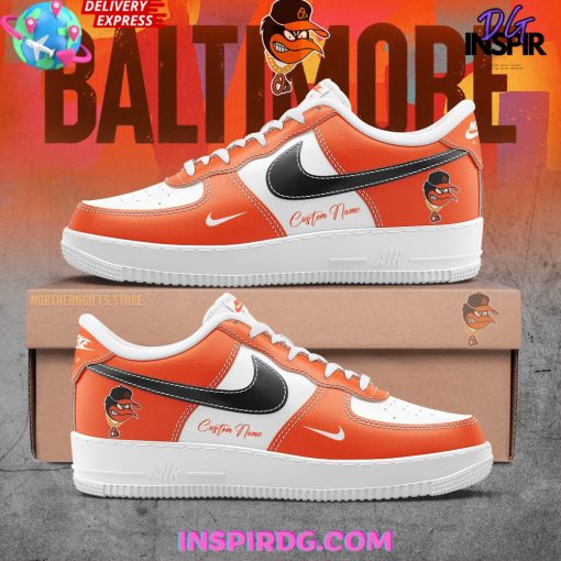 Baltimore Orioles x Nike Custom Name Air Force 1