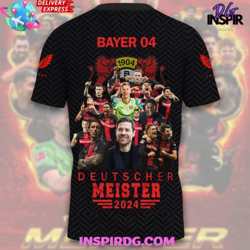 Bayer 04 Leverkusen Meister Legend 3D Shirt