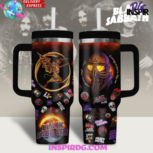 Black Sabbath Stanley Tumbler 40oz