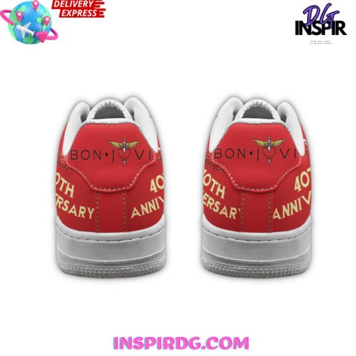 Bon Jovi 40th Anniversary Limited Edition Air Force 1