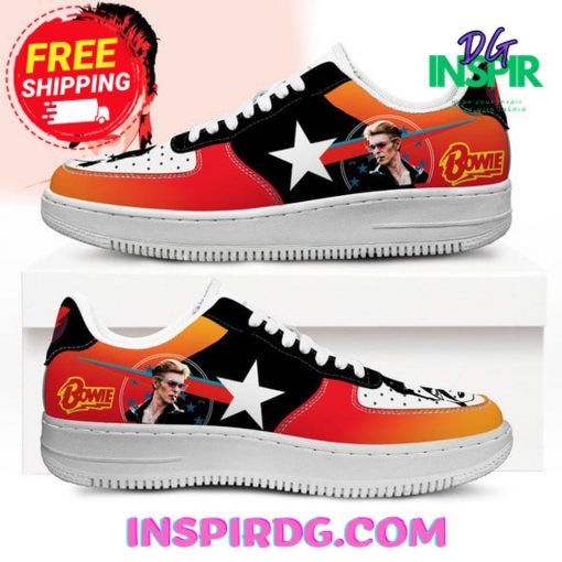 Bowie Star Orange Nike Air Force 1