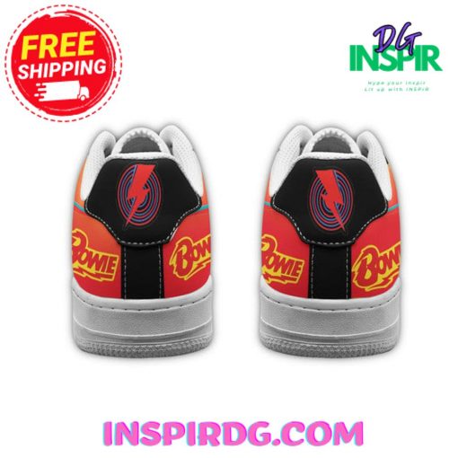 Bowie Star Orange Nike Air Force 1