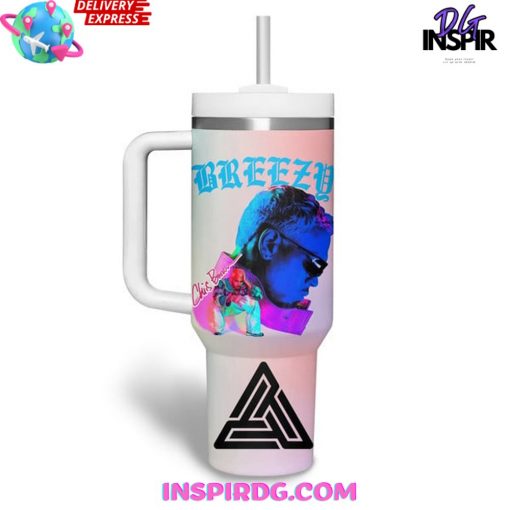 Chris Brown Breezy Stanley Tumbler 40oz