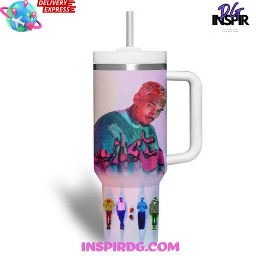 Chris Brown Breezy Stanley Tumbler 40oz