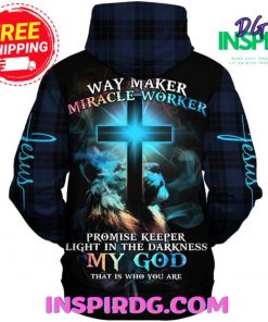 Christian Jesus Lion Cross All Over Print 3D Hoodies
