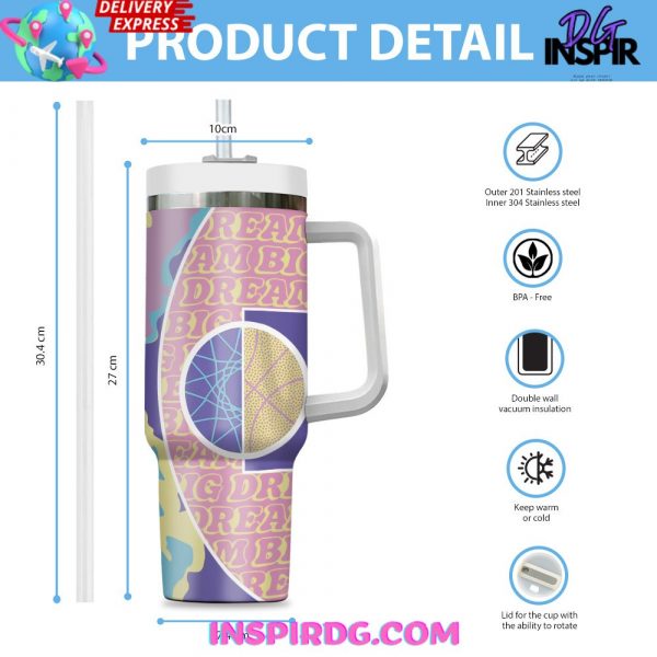 Gatorade x Caitlin Clark Big Dream Stanley Tumbler 40oz