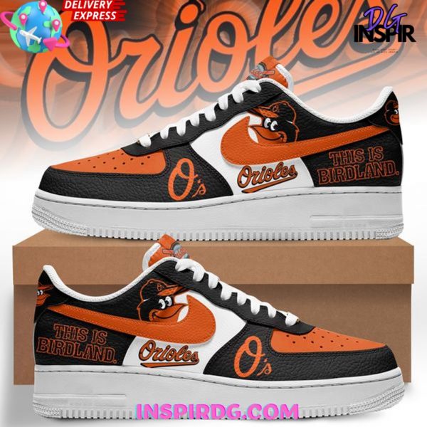Baltimore Orioles This Is Birdland Limited Edition Air Force 1