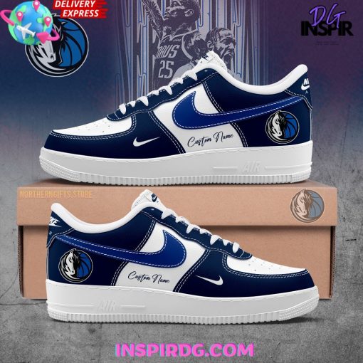 Dallas Mavericks x Nike Custom Name Air Force 1