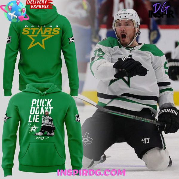 Dallas Stars Hockey Puck Dont Lie Hoodie