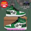 Calgary Flames Personalized Air Jordan 1 High Top