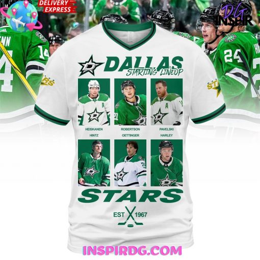 Dallas Stars Staring Line Up Premium Shirt