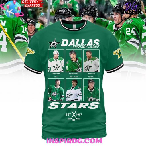 Dallas Stars Staring Line Up Premium Shirt