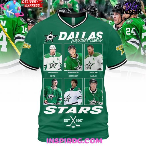 Dallas Stars Staring Line Up Premium Shirt
