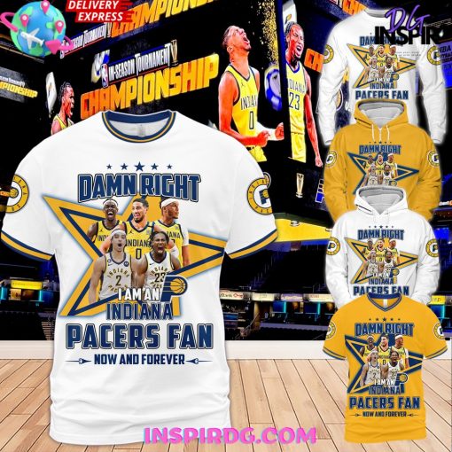 Damn Right Indiana Pacers Fan Forever Premium Shirt