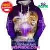 Christian Jesus Lion Cross All Over Print 3D Hoodies