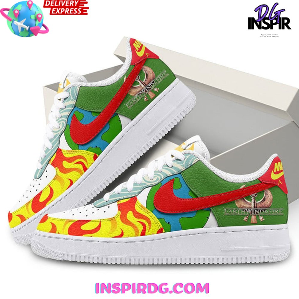 Earth Wind Fire Limited Edition Air Force 1 InspirDG