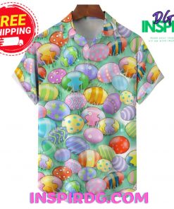 Easter Egg Casual Hawaiin Shirt