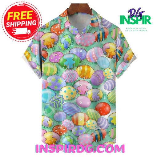 Easter Egg Casual Hawaiin Shirt