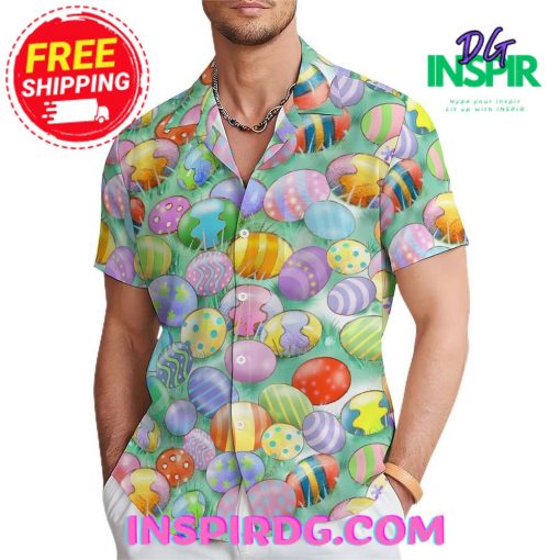 Easter Egg Casual Hawaiin Shirt