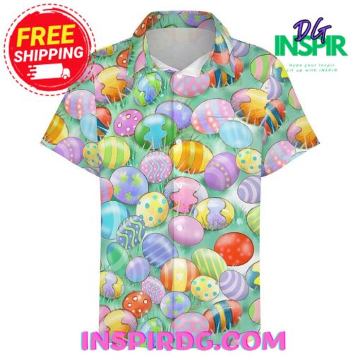 Easter Egg Casual Hawaiin Shirt