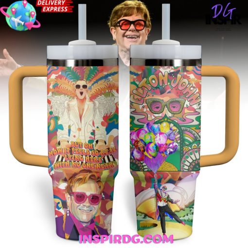 Elton John Stanley Tumbler 40oz