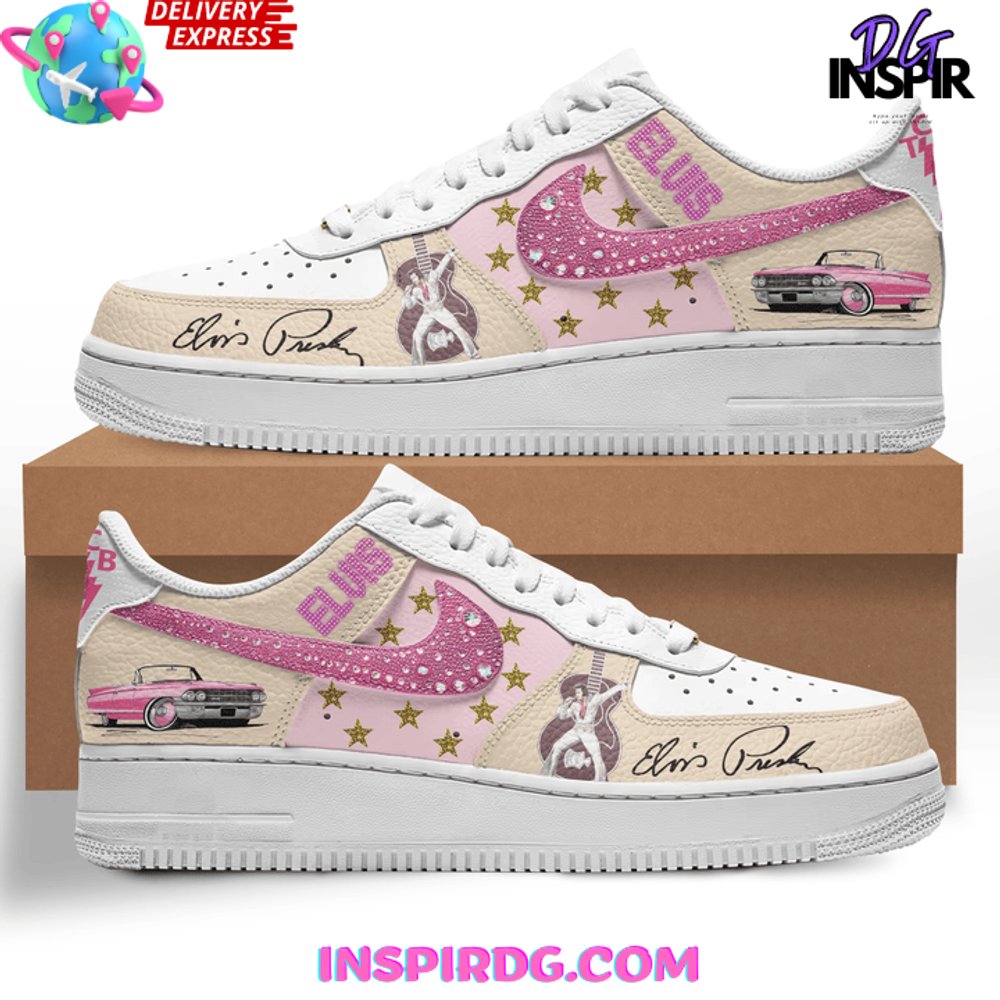 Elvis Presley Rock Roll Royalty Limited Edition Air Force 1 InspirDG