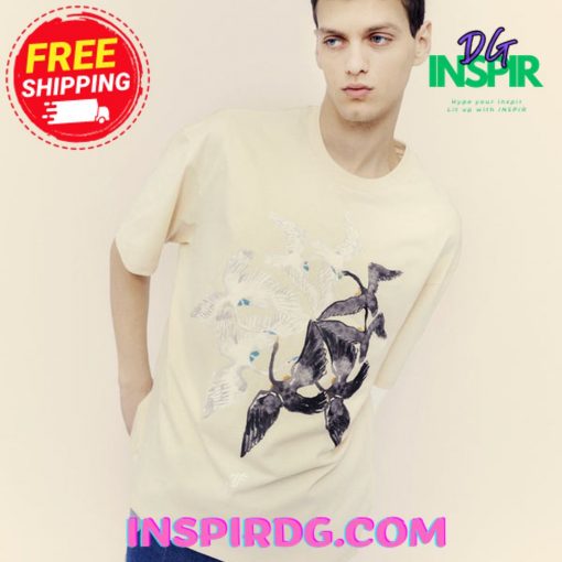 Florania Swan Cream T-Shirt