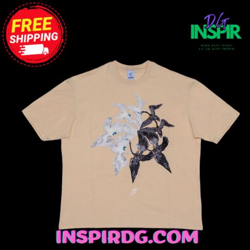 Florania Swan Cream T-Shirt
