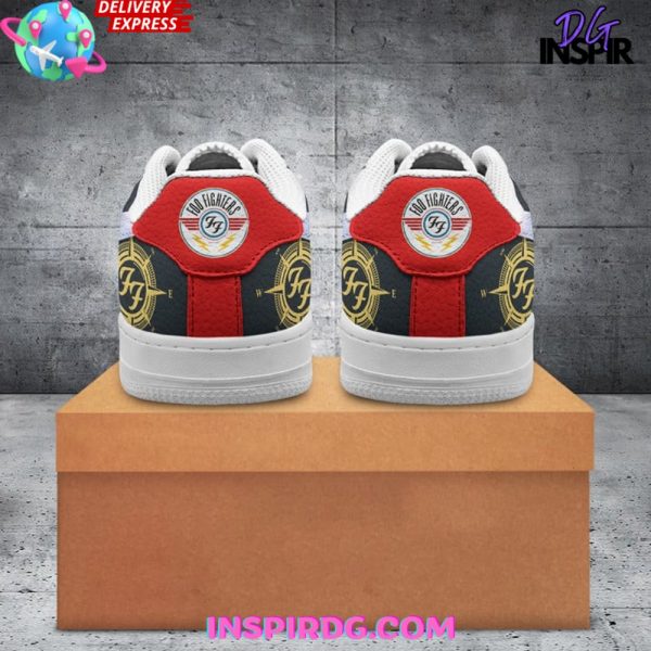 Foo Fighters Limited Edition Air Force 1 Shoes